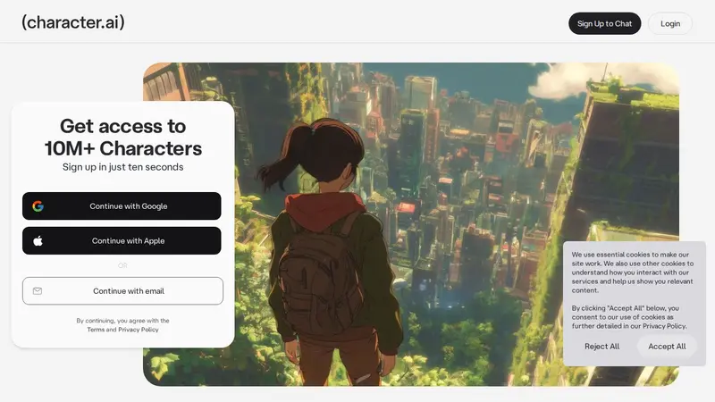 Character.AI Screenshot